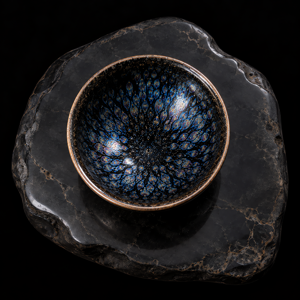Starfall: Jian Ware Yohen Tenmoku Bowl