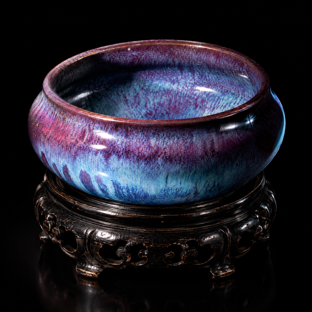 Ember: Jun Ware Rose-Purple Tea Washer
