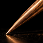Golden Bamboo: Gilt Bronze Tea Needle