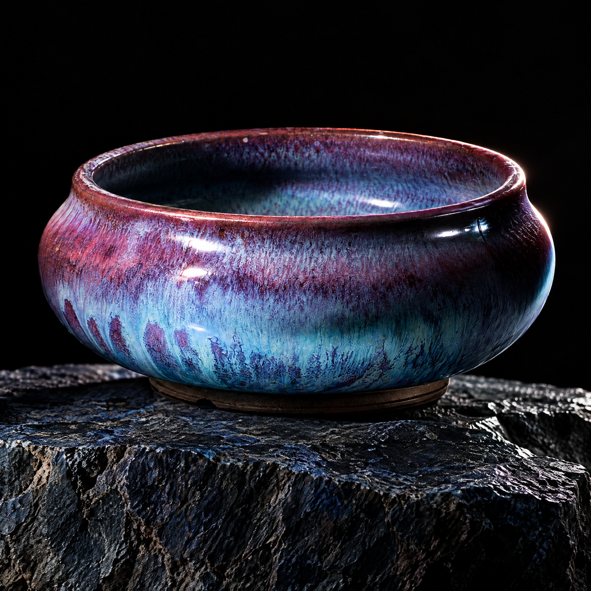 Ember: Jun Ware Rose-Purple Tea Washer