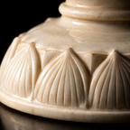 Lotus: Ding Ware Carved Lotus Cup Stand