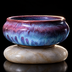 Ember: Jun Ware Rose-Purple Tea Washer