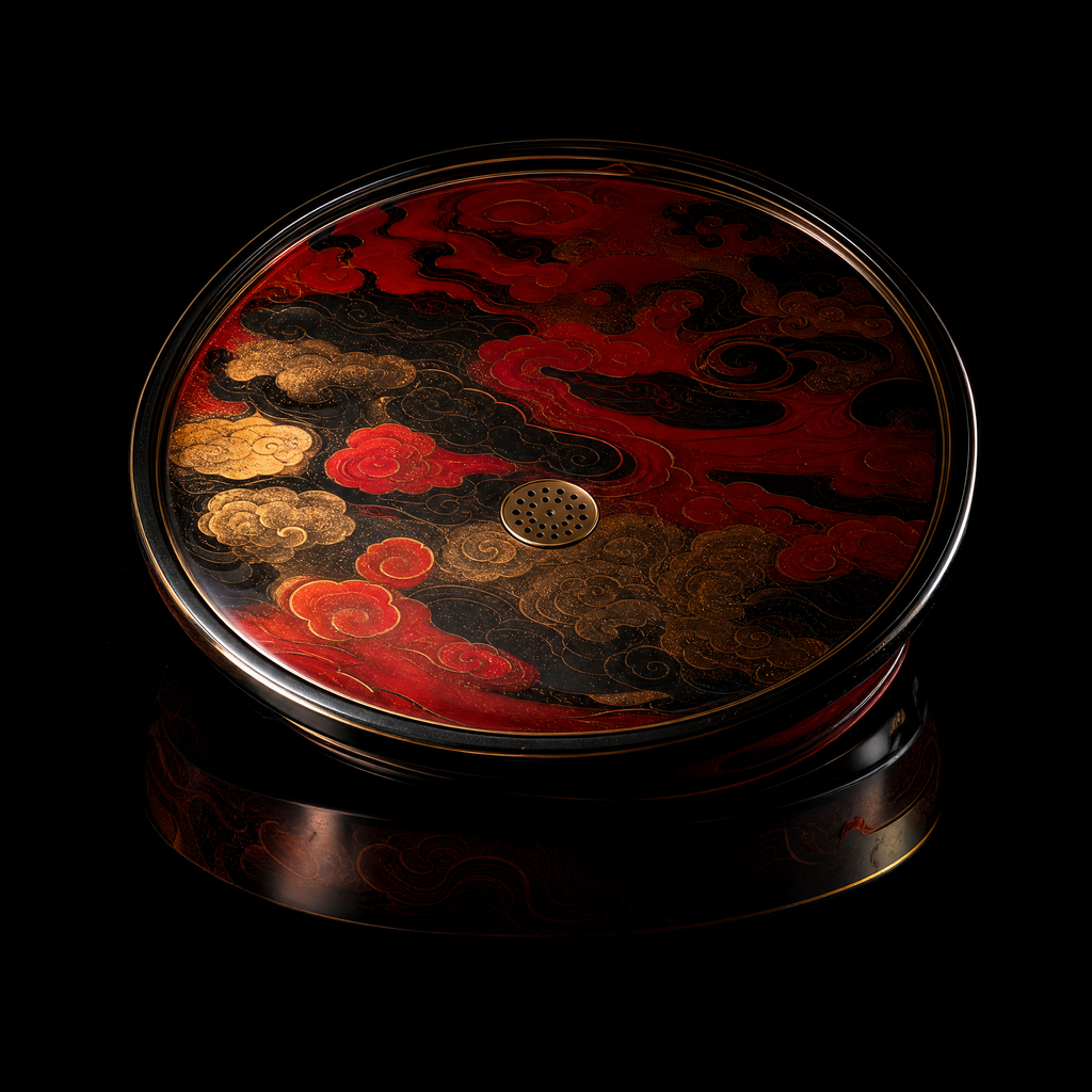 Ripple: Xipi Lacquer Dry Tea Tray