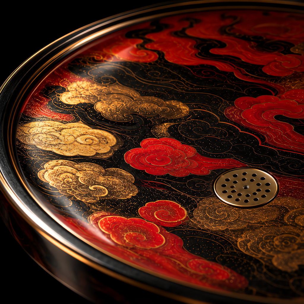 Ripple: Xipi Lacquer Dry Tea Tray