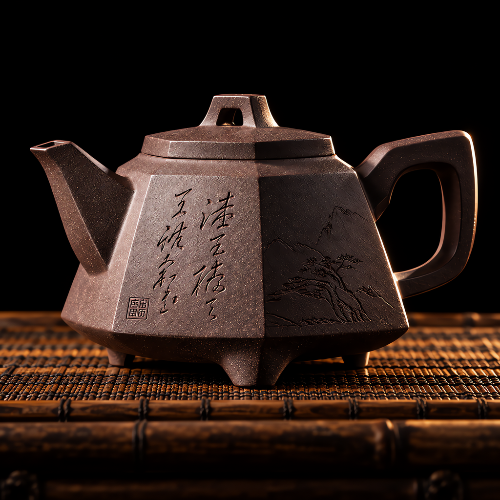 Stone Dipper: Yixing Zisha Ziye Shipiao Teapot