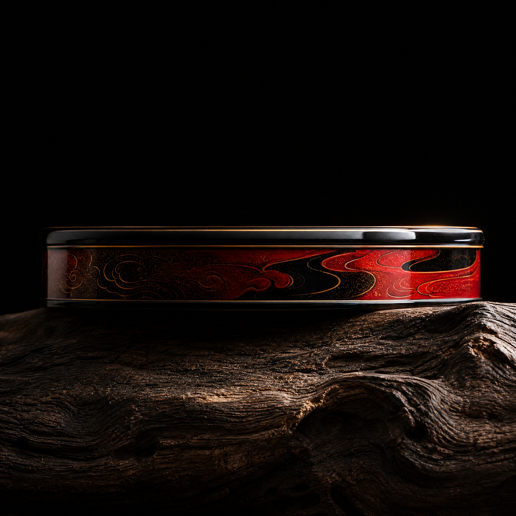 Ripple: Xipi Lacquer Dry Tea Tray