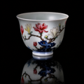 Magnolia: Doucai Overglaze Branch Tea Cup