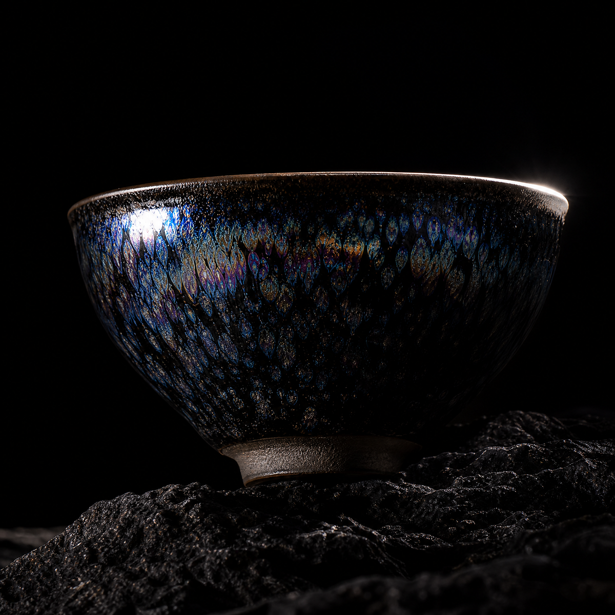 Starfall: Jian Ware Yohen Tenmoku Bowl