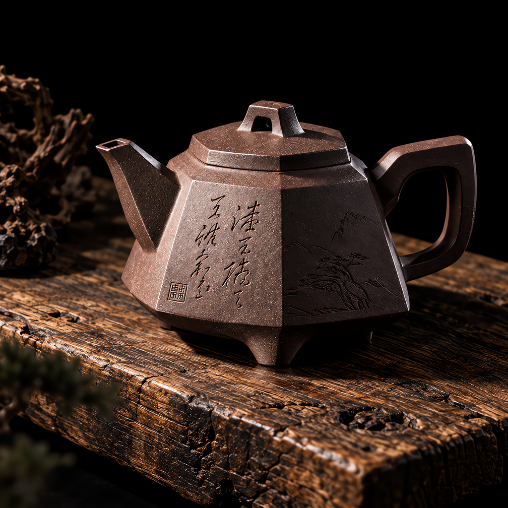 Stone Dipper: Yixing Zisha Ziye Shipiao Teapot