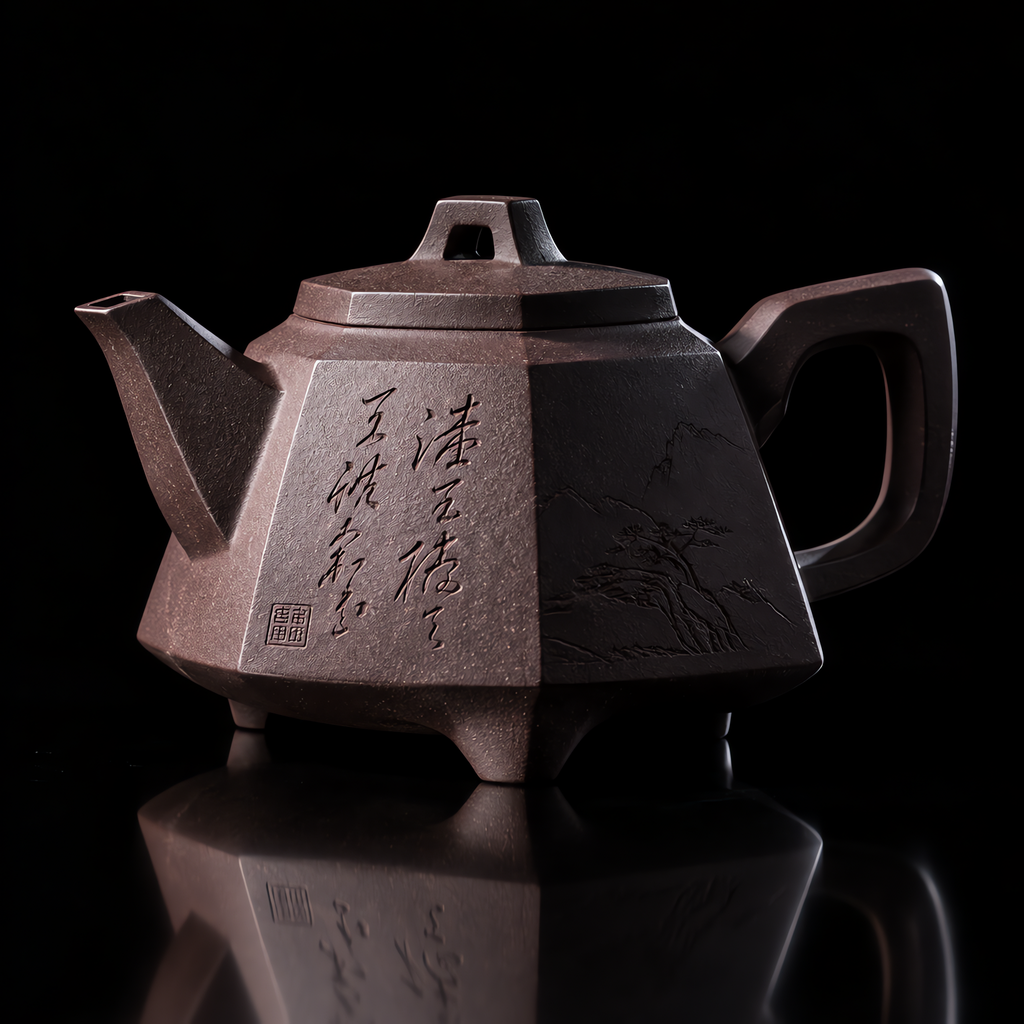 Stone Dipper: Yixing Zisha Ziye Shipiao Teapot