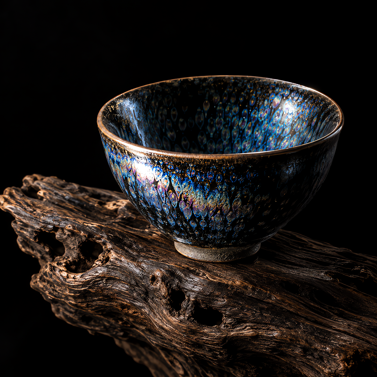 Starfall: Jian Ware Yohen Tenmoku Bowl