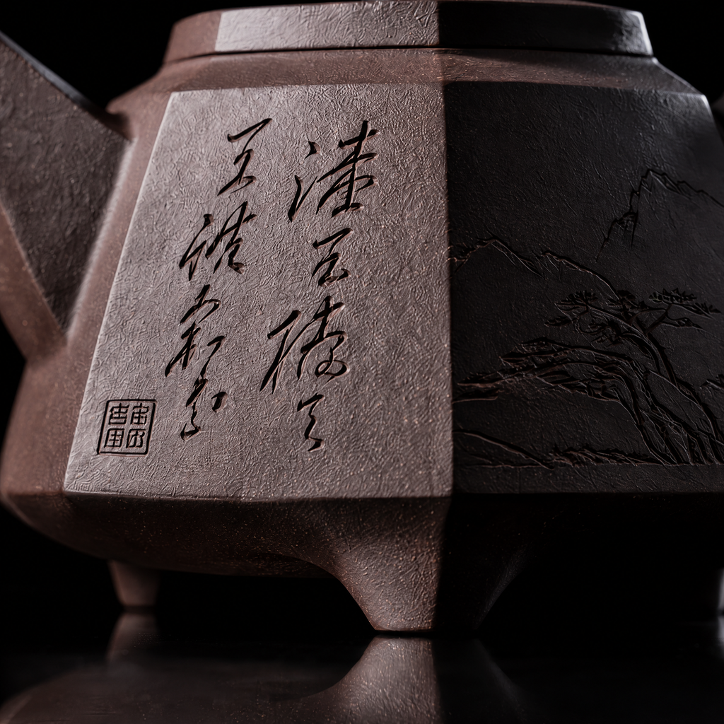 Stone Dipper: Yixing Zisha Ziye Shipiao Teapot