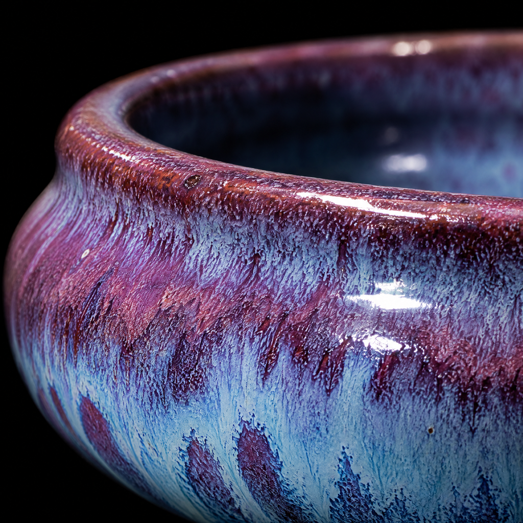 Ember: Jun Ware Rose-Purple Tea Washer