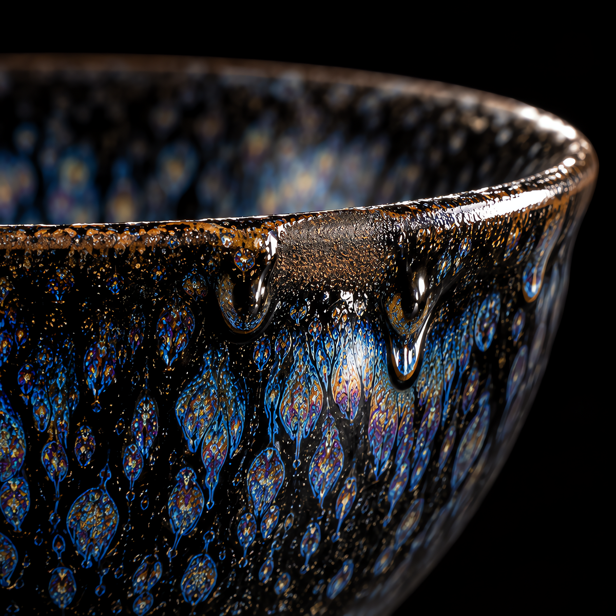 Starfall: Jian Ware Yohen Tenmoku Bowl