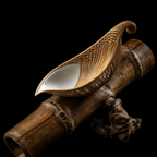 Woven: Bamboo-Thread Porcelain Tea Scoop