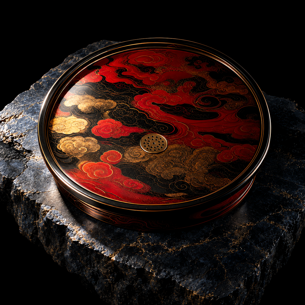 Ripple: Xipi Lacquer Dry Tea Tray